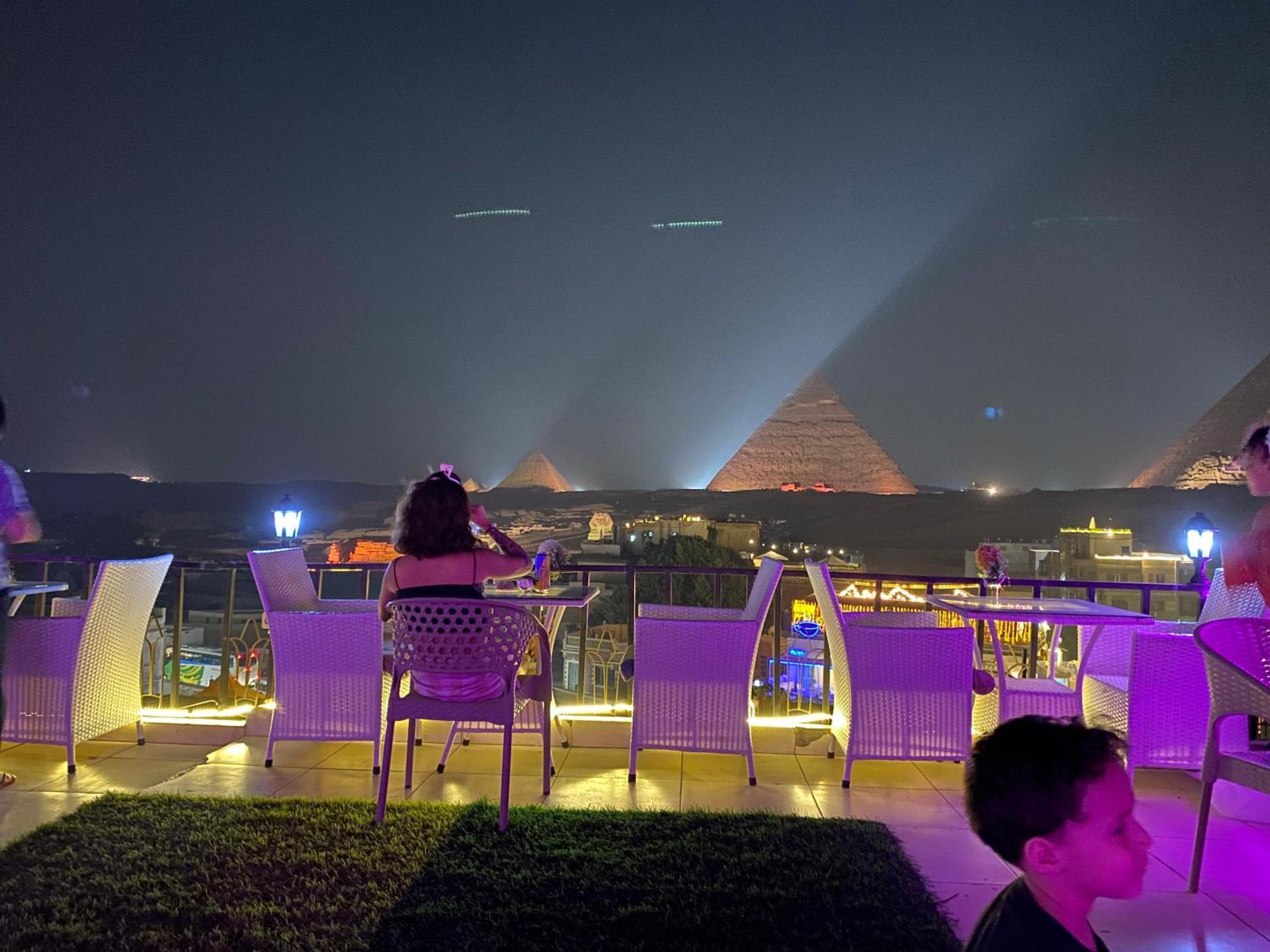 Golden Pyramids Inn Kafrat al Jabal Екстер'єр фото